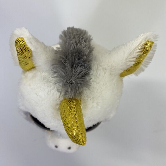 Beanie Boo Pegasus 6” Plush Ty Silk White Unicorn Stuffed Animal Toy Loose Tag - Picture 7 of 12